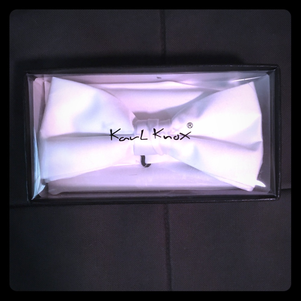 Karl Knox Bowties & Pocket Squares- [brand new!]